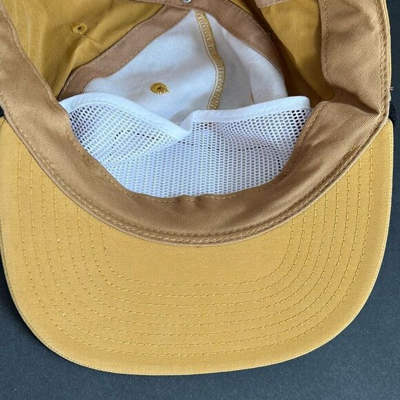 Richardson Outdoor Health Camp Hat Cap SnapBack Yellow Gold Patch Rope Trim - Picture 9 of 11
